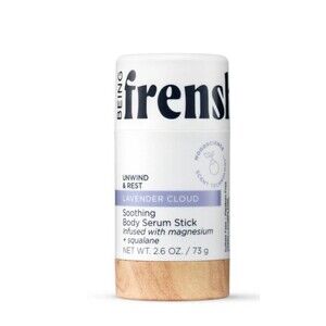 NEW! Being frenshe UNWIND & REST  LAVENDER CLOUD Body Serum Stick 2.6 oz